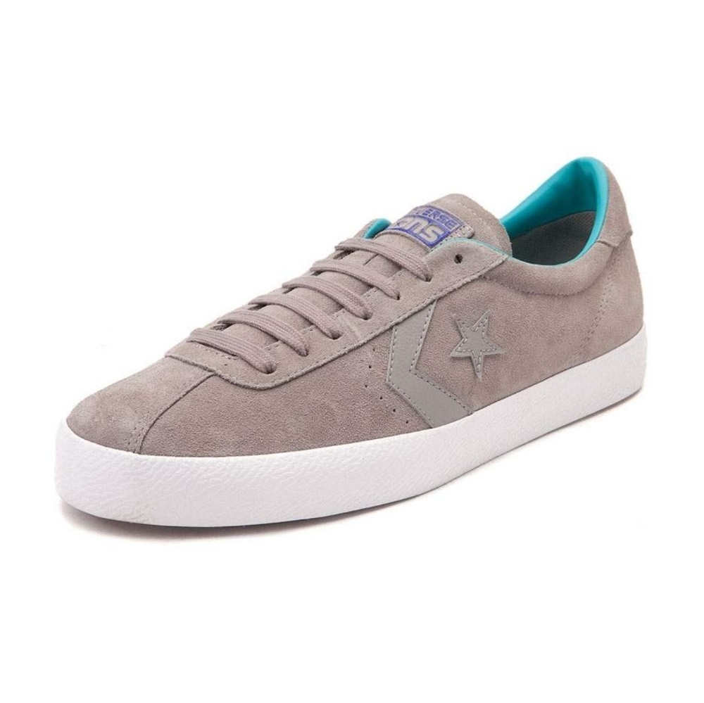 NWT Converse Gray Suede Breakpoint Sneakers Size 10